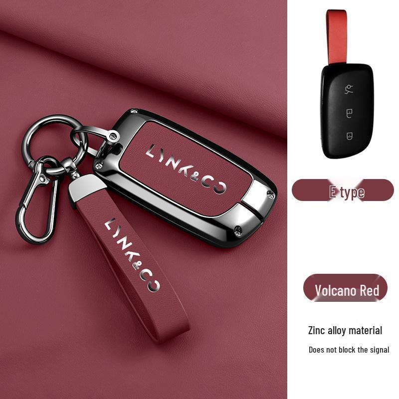 Lynk & Co 900 Schlüsselanhänger Mod Kit für 2025 Z20 Neue Energie Z10 - Metallschließe Schale für Herren