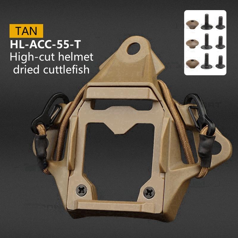 

Адаптер для крепления на шлем с тремя отверстиями для крепления на шлем FAST Shooting, аксессуары для крепления на шлеме ночного видения