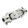 Double Steering U Joint 3 4in DD X 3 4in DD 5.2in Length Chromed Steering Column Shaft Coupler for 3 4in Input Shaft