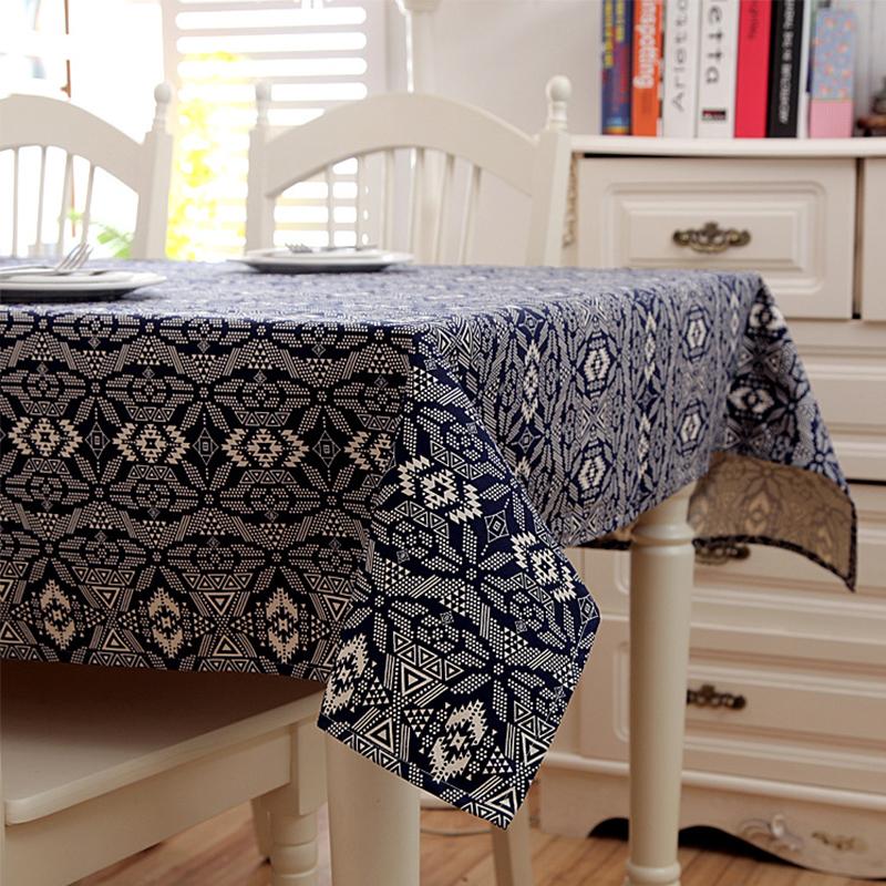 Table Cloth Rectangular Classical Chinese Style Tablecloth Home Protection And Decoration Elegant Table Cover