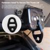 Car Rear Rack Securing Trunk Lid Fastener Lock Buckle Car Luggage Strap Fastening Tool Car Interior Storage Rack AccessoriesGood product