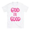 2026 Summer New Design God Is Good Christian HighQuality Comfortable Breathable Unisexs And Unisexs Universal RoundNeck TShirt