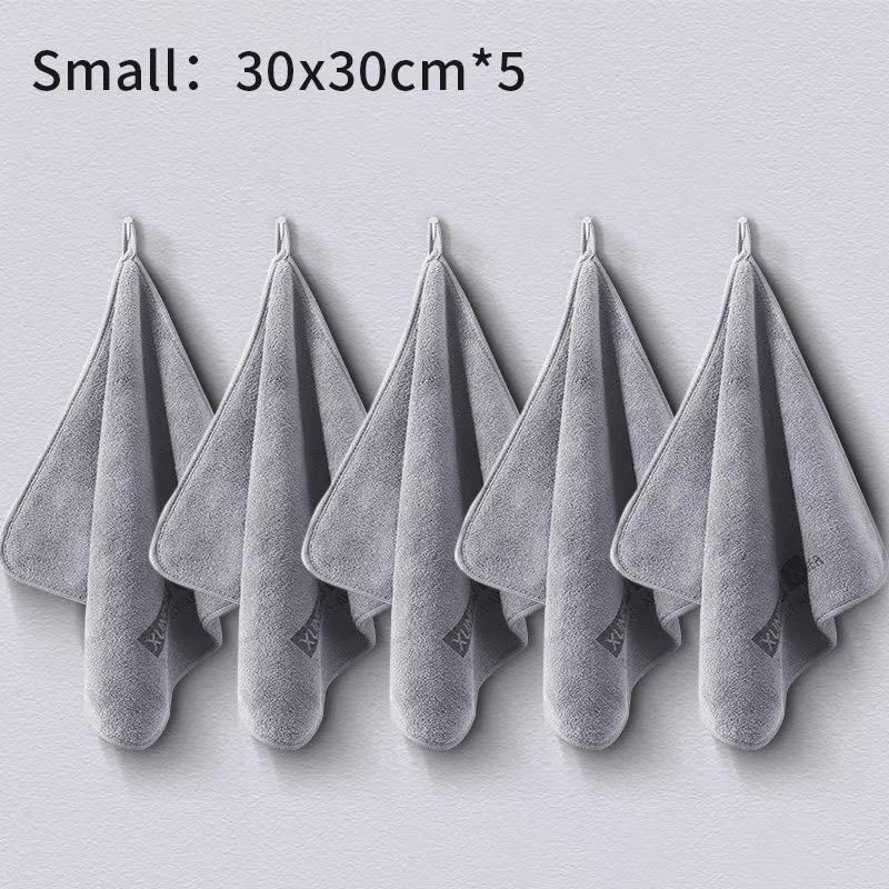 3PCs High-end Microfiber Car Washing Towel Auto Cleaning Drying Cloth short velvet car washing special towel Car Cleaning
