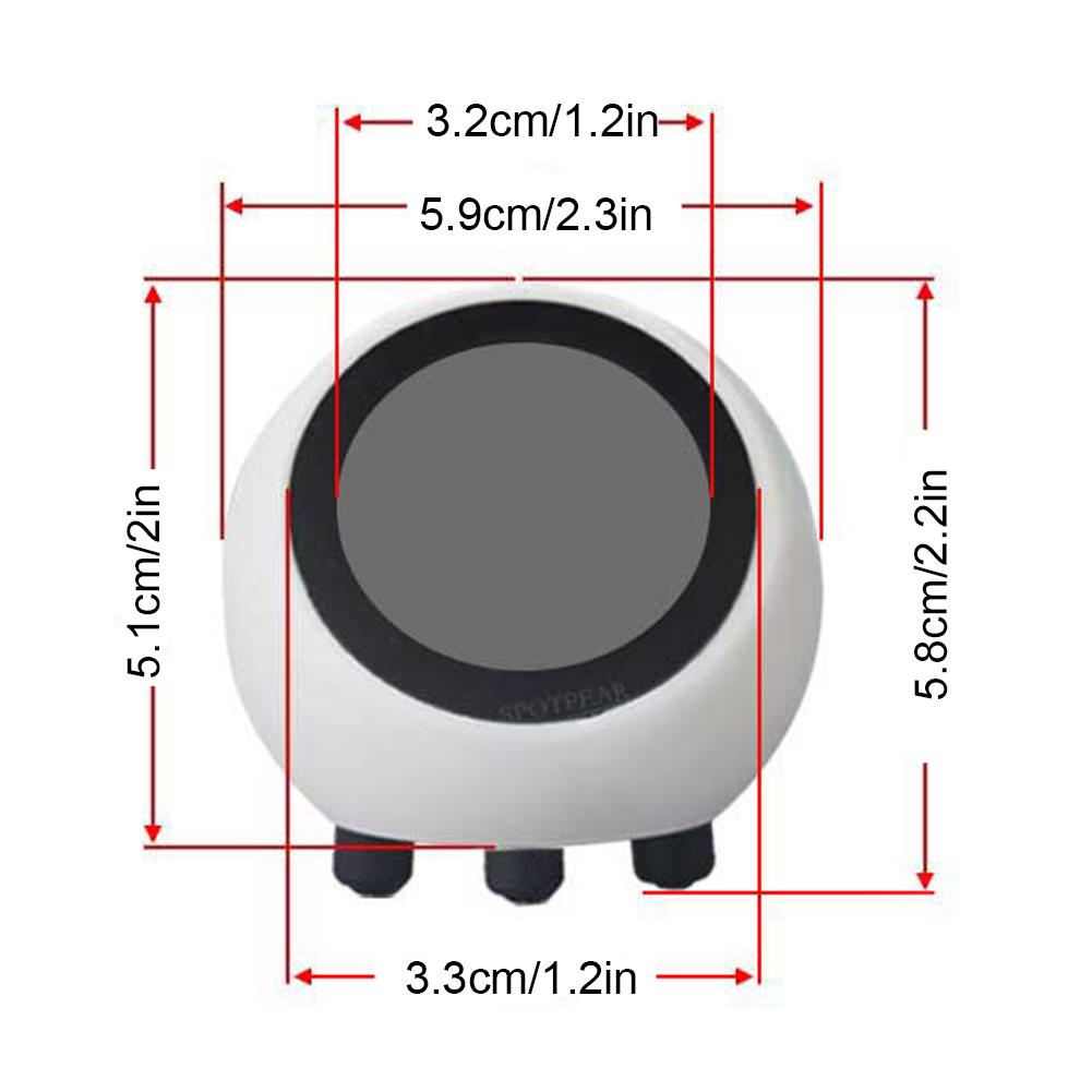 ESP32-S3 Development Board Multi-Function Mini Robot Tabletop Ornaments LCD Display Smart Assistant Robot 1.28in for Home Decor