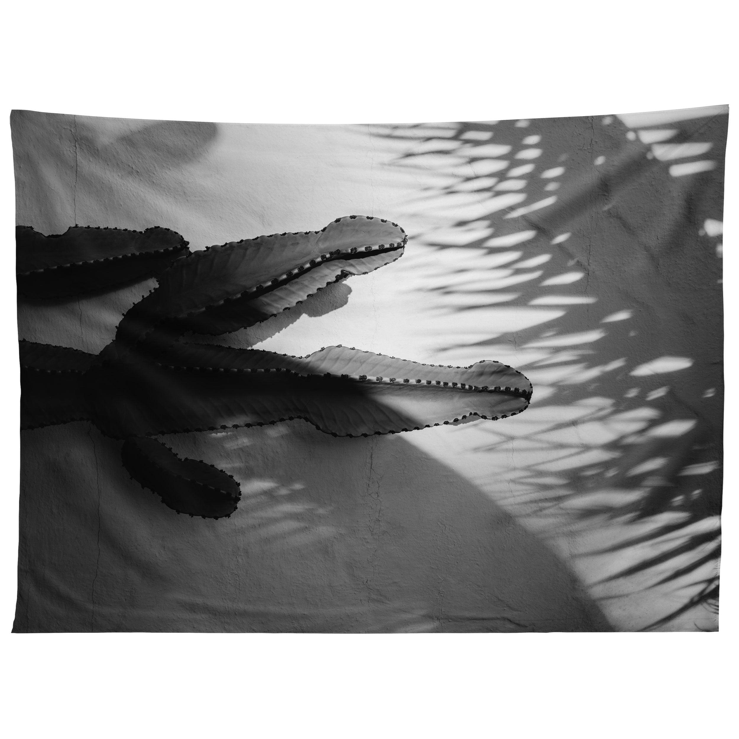 MONOCHROME SOCAL SHADOWS tapestry 75x100