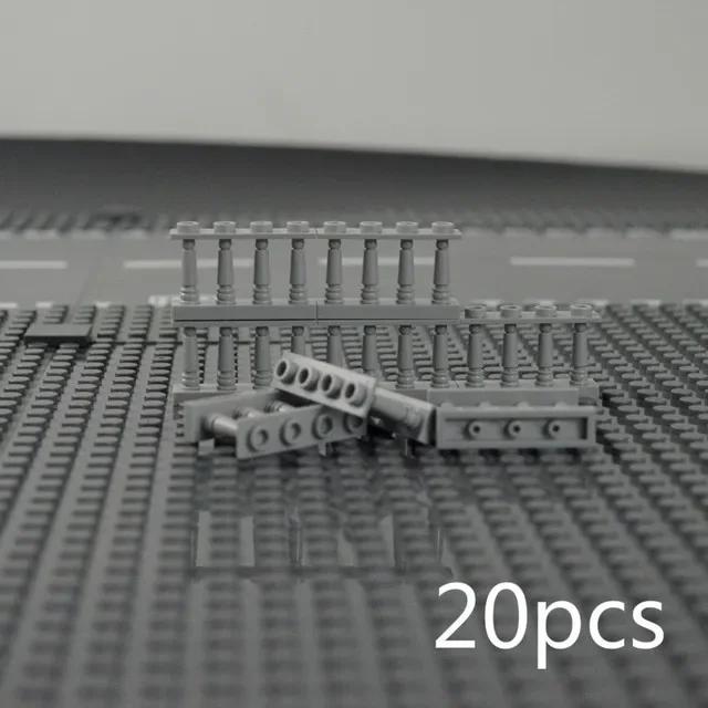 MOC City Friends House Parts Fence Stairs Ladder Gate Building Blocks Door Window Figures Garden Leduo DIY Accessories Bricks