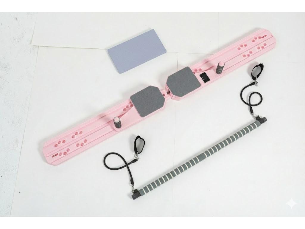 Foldable Multifunctional Fitness Board: Ab Trainer, Chest Muscle Trainer & Pilates Plank Device