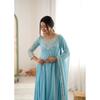 Indian Bollywood Pakisatni Anarkali Suit Beautiful Wedding Wear Salwar Kameez