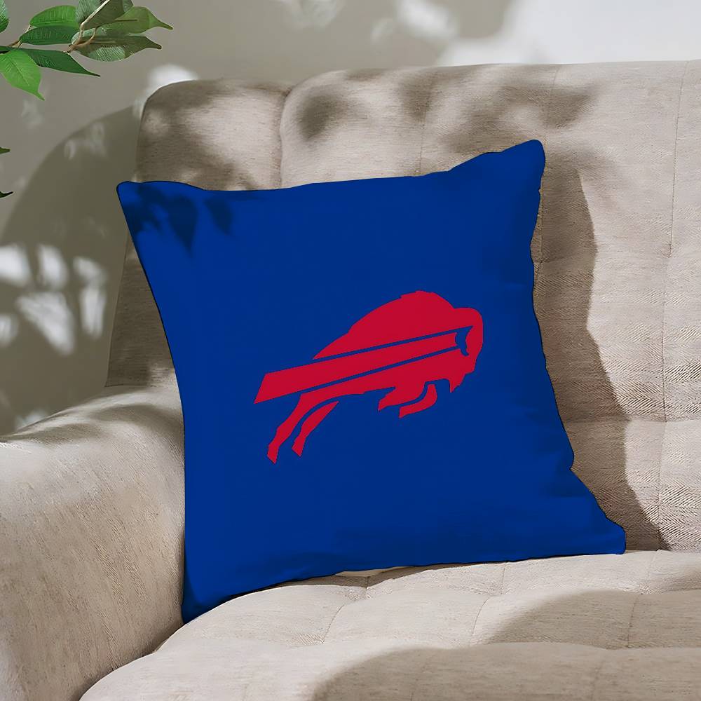 B-BuffaloS Bills-S Cool Pillow Case Throw Pillow Cover Nordic Vintage Style Cushion Covers Home Living Room Sofa Couch Seat