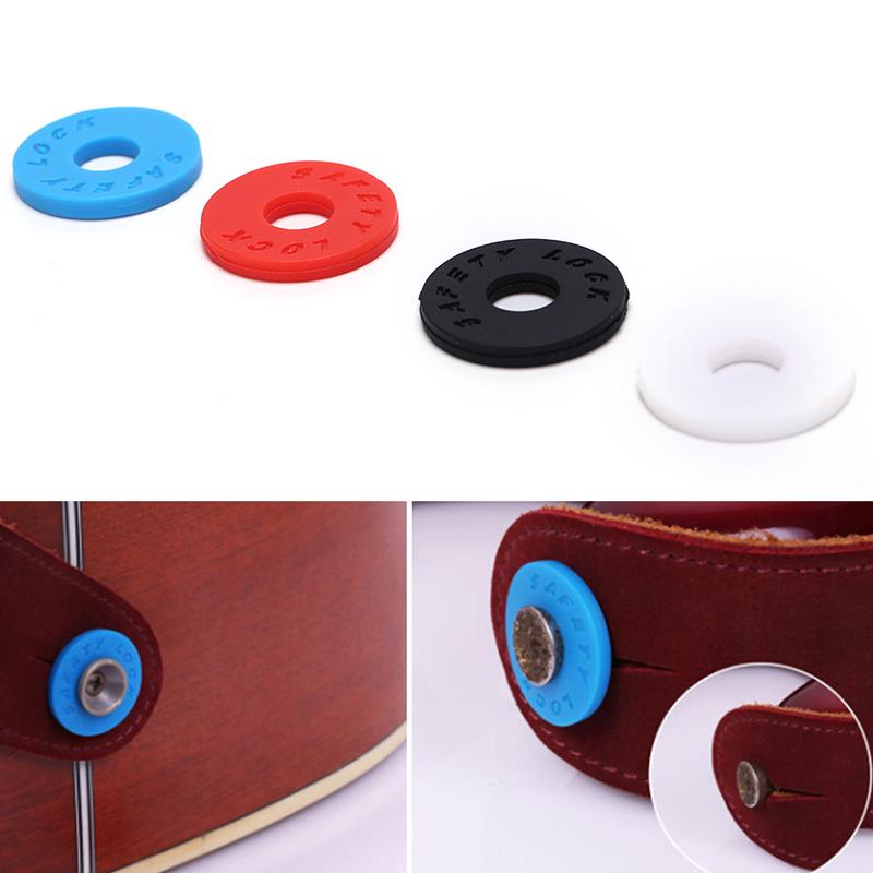 

4 шт. резиновый ремешок с замком для гитары, аксессуары для музыкальных инструментов