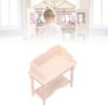 1:12 Miniature Dollhouse Desk Mini DIY Dollhouse Desk Model Furnishings Accessories