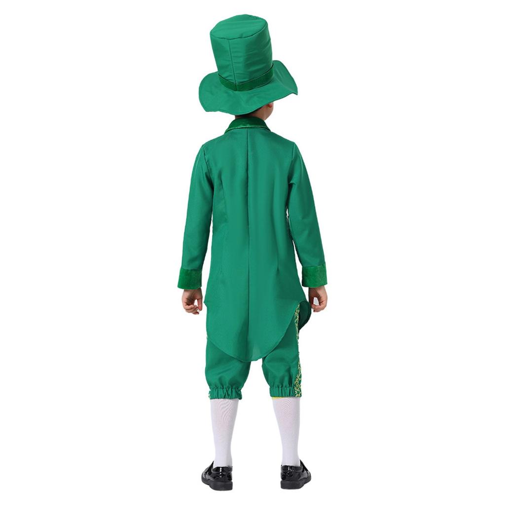 St. St. Patrick's Day Ethnische Irische Jungen und Mädchen Bühnenauftritt Rollenspiel Kostüme