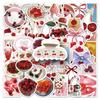 50 Small Fresh Fruit Korean Decorative Mobile Phone Flat Stickers