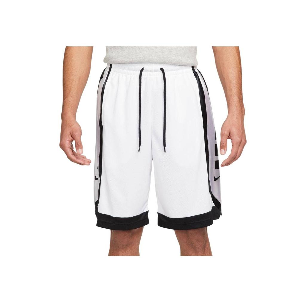 Nike Pánské ležérní šortky se šněrováním a potiskem loga, bílé DH7142-100