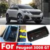 Für Peugeot 3008 GT 2017~2025 Auto Mittelkonsole Armlehne Aufbewahrungsbox Kleinkram Sortierfach Schicht-Tablett-Kit Organizer-Tasche Zubehör