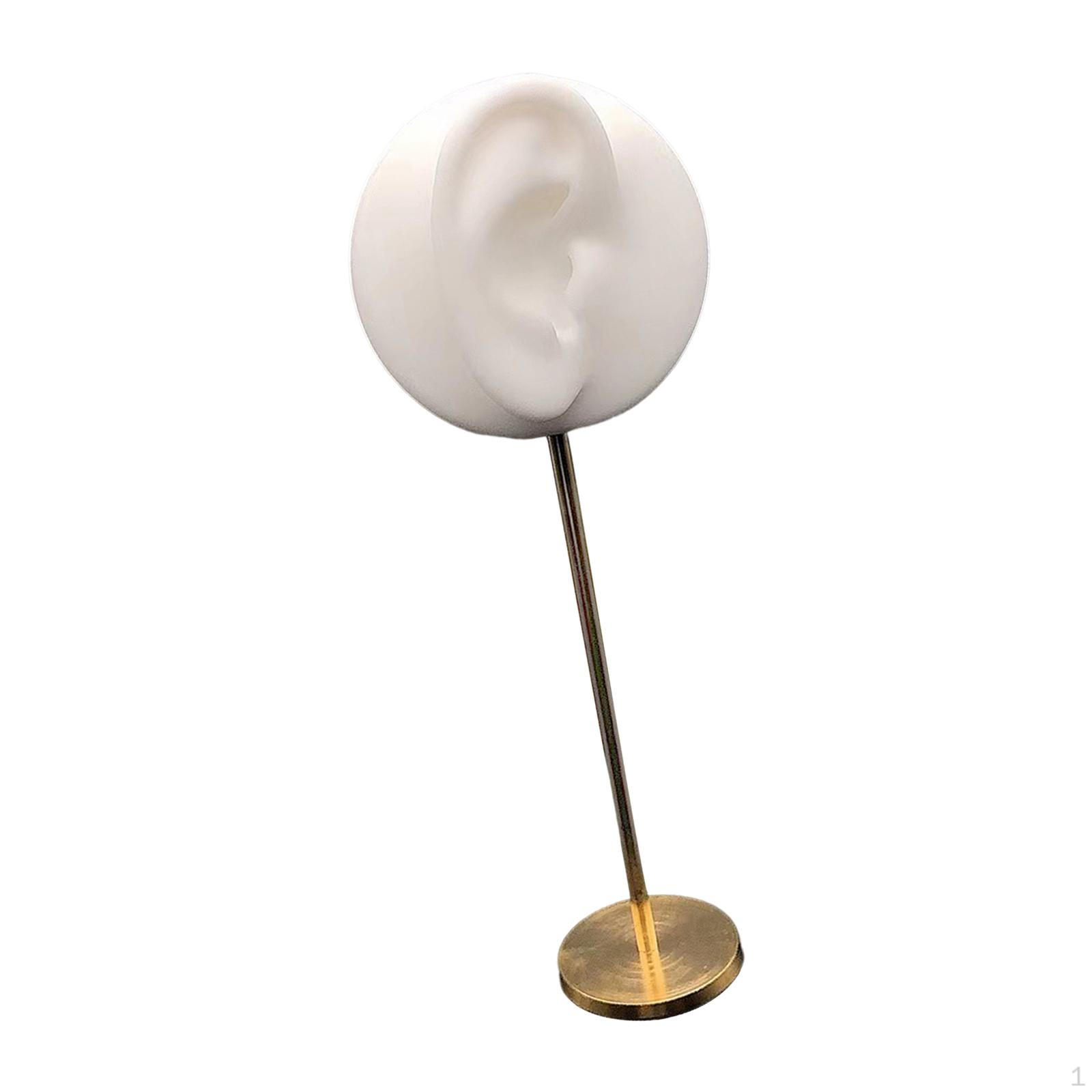 

Держатель для сережек, подставка для моделей ушей, органайзер для украшений, многоцелевой силикон White right