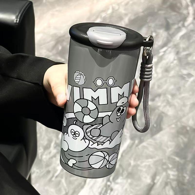 Insulated 316 Stainless Steel Coffee Cup for Students - Ideal for Outdoors, Car Use, and Gifting