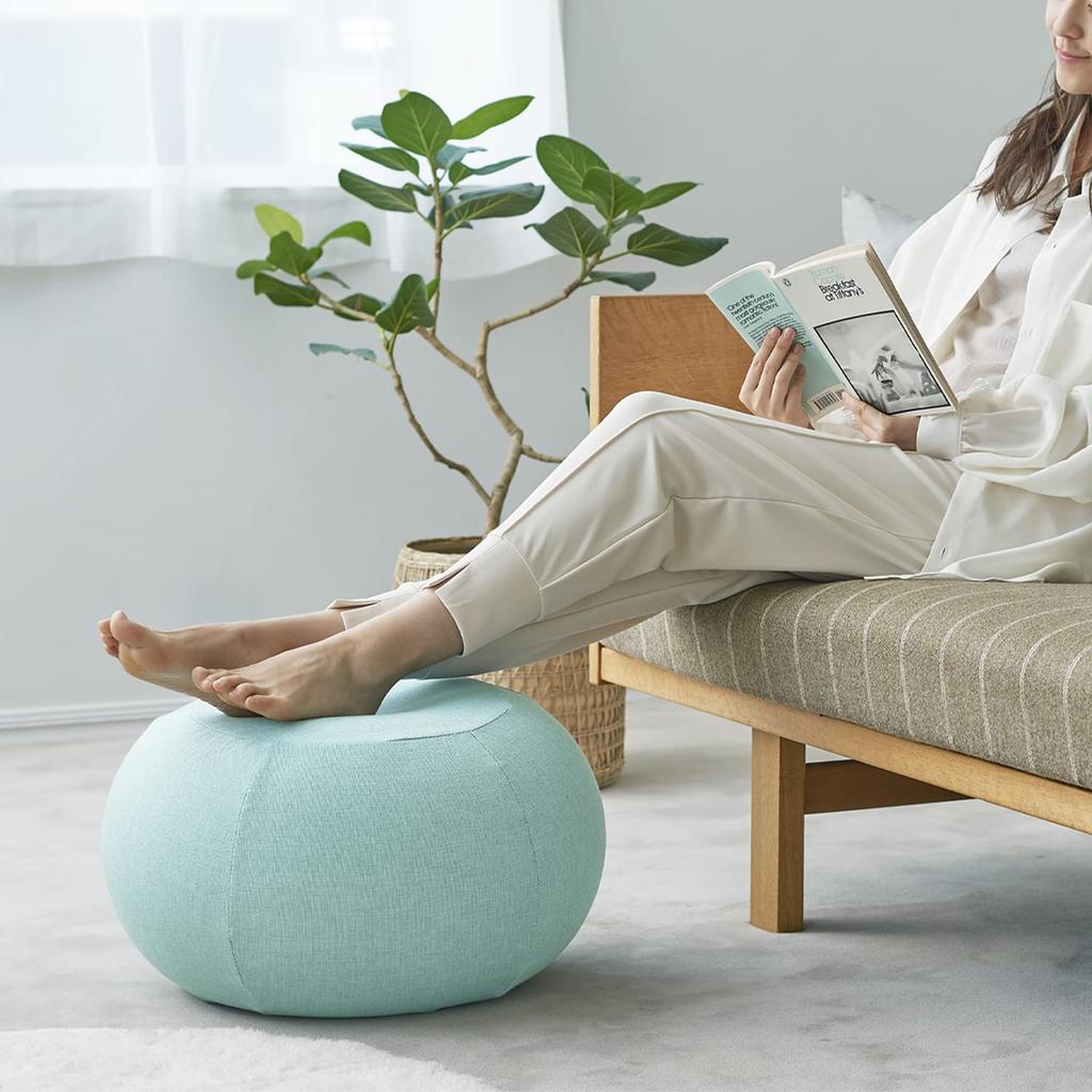 TOFFY Balance Cushion Posture Core Interior Abdominal Mint BC01, Sit-to-Workout, Improvement, Strength, Decor, Stool, Ottoman, Fitness, Stretching,