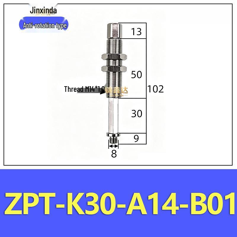 ZPT Vacuum Suction Cup Mini Fitting: Industrial Pneumatic Flat/Pointed Head Anti-Rotation Robotic Arm Holder.