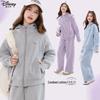 Disney Girls' Casual Zipper Hooded Tracksuit Set