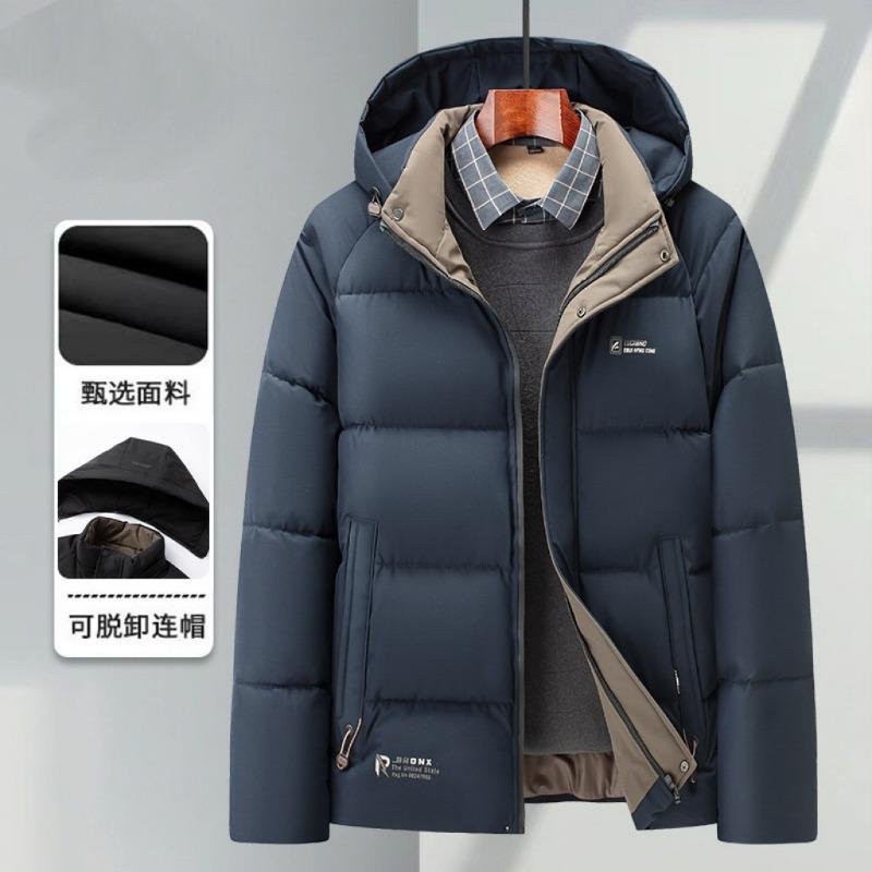 Graphen baumwollgepolsterte Kleidung Herren Winter verdickte baumwollgepolsterte Kleidung Business Casual Jacke Papa Winter warme baumwollgepolsterte Jacke