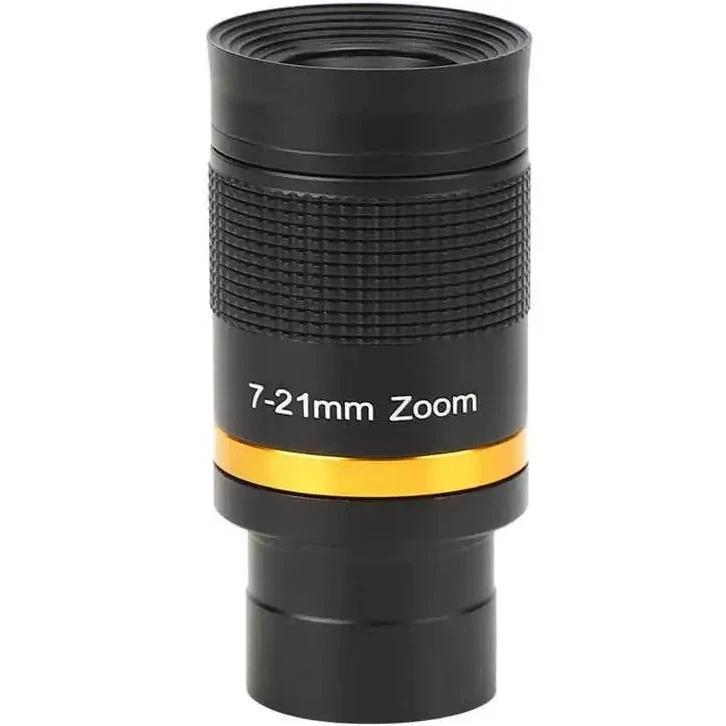 Astronomical Telescope Accessories 7-21mm/8-24mm Zoom Eyepiece 1.25 Inch Fixed Eyepiece Landscape Moon