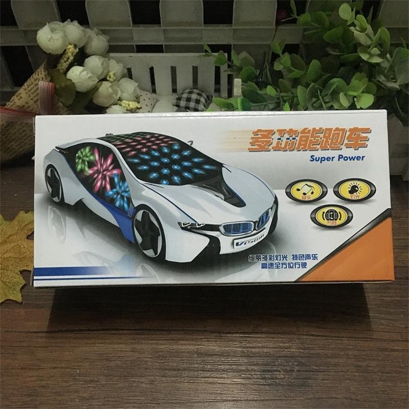 Premium Quality 3d Led Flashing Light Car Toy Featuring Music Sounds For Kids