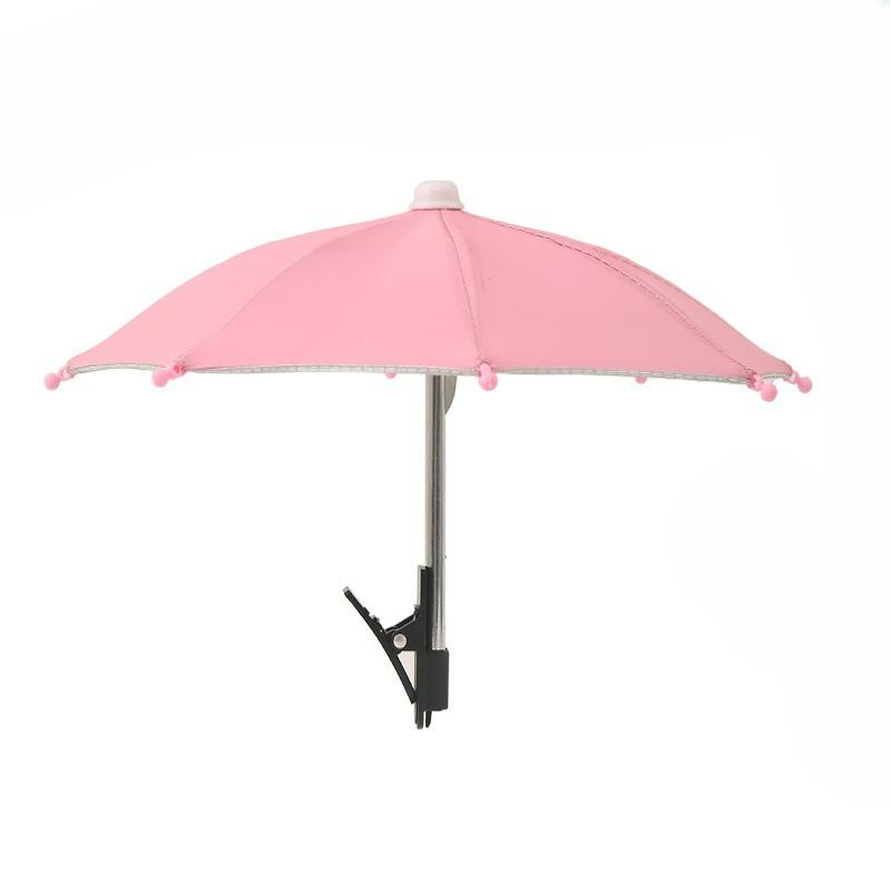 Outdoor Phone Holder Sunshade with Small Clip, Suitable for Beach, Photography and Video Recording Car Phone Mount UV Protection