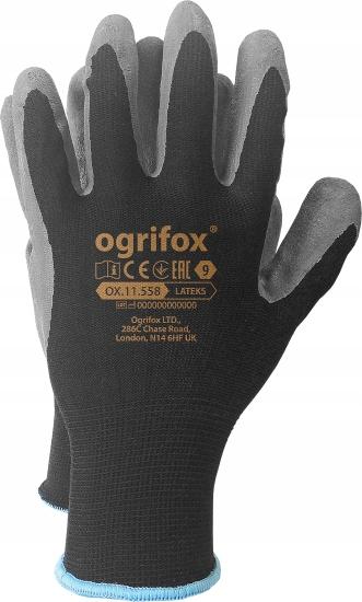 OGRIFOX OX-LATEKS BS10 Work/garden Gloves