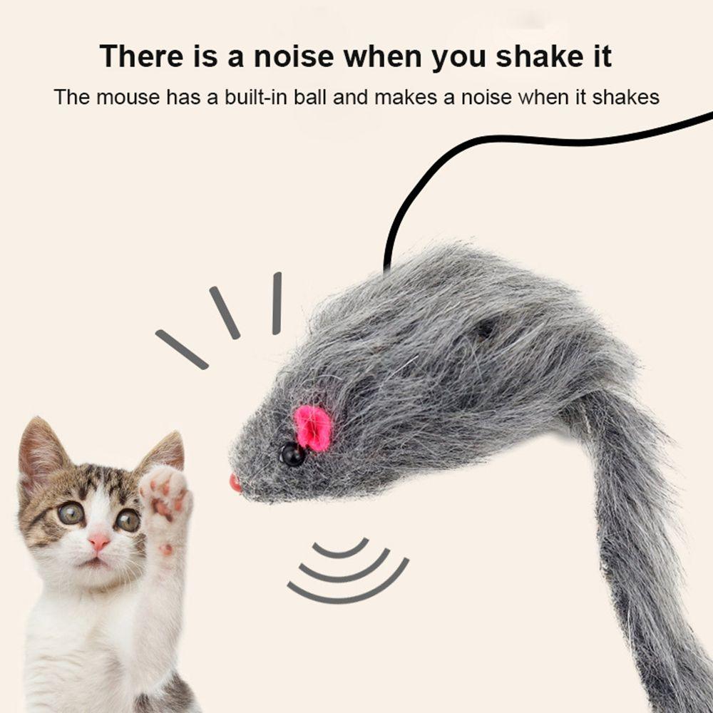 Mouse Hanging Door Type Self-excited Cat Supplies Cat Scratch Rope Cat Stick Interactive Toy