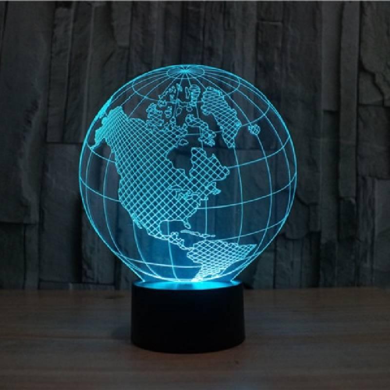 Led Night Superheroes Light Color Changing Mode Living Room Decor Bedroom