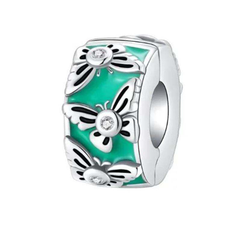 Charms Exquisite 925 Silver Butterfly Pendant Dragonfly Flowers Bead for Women Necklace DIY Bracelet Fine Jewellery Gift