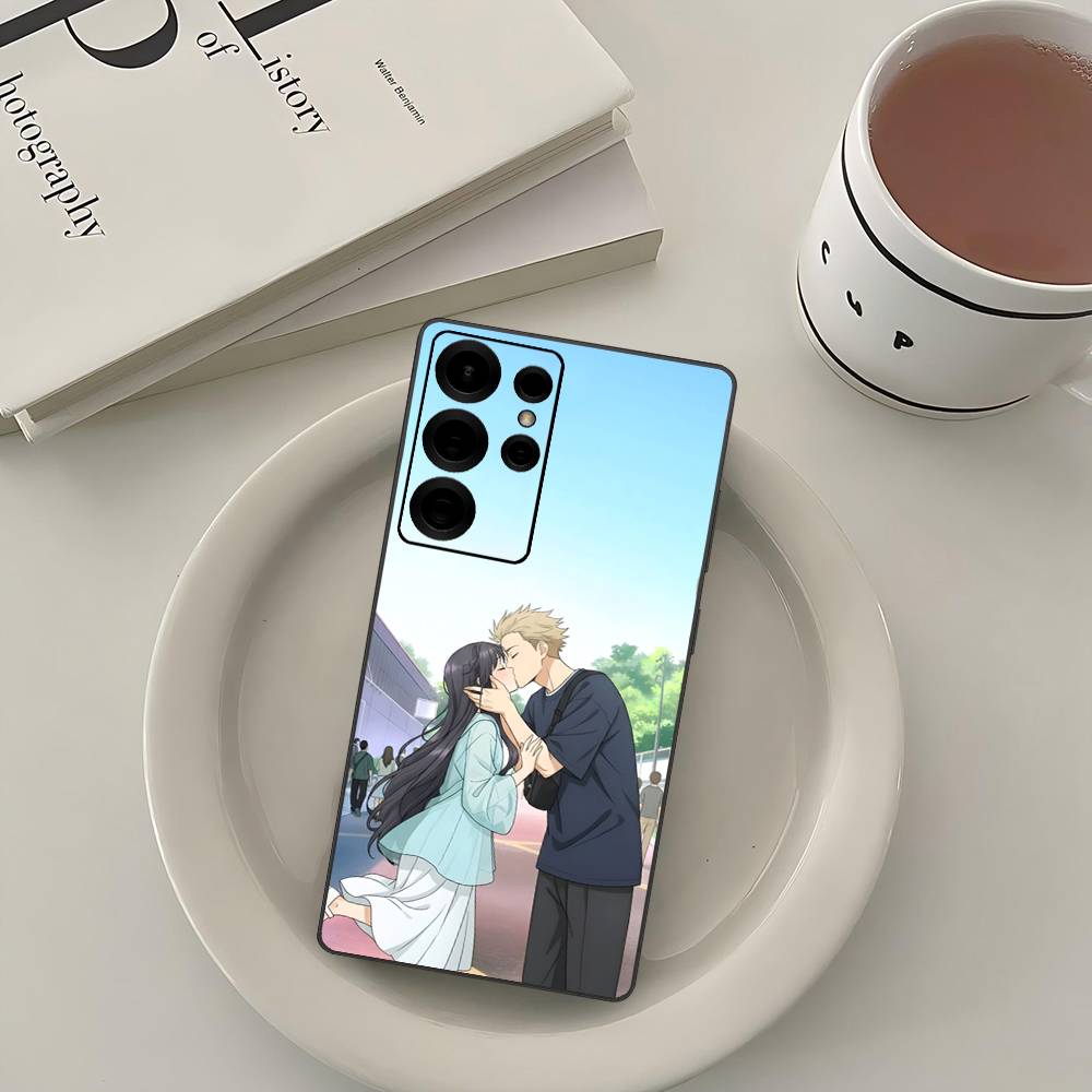Anime Cute Kaoruko And Rintarou Phone Case For Samsung S 24 fe 25 Ultra plus 20 lite 21 30 22 23 24 22 Ultra 5G Fundas