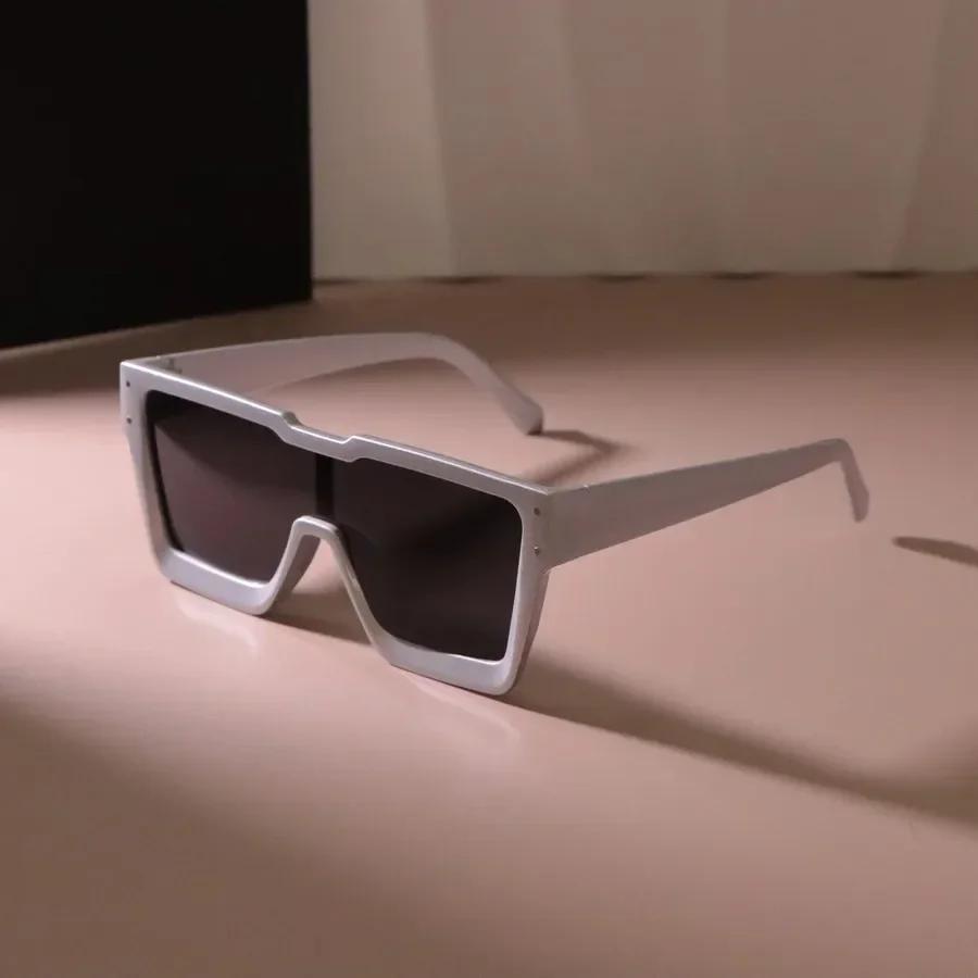 Casual Oversized Square Sunglasses Women Men Sun Glasses Female Gradient Mirror Designer Brand Fashion Luxurious Eyewear