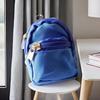 Blue Mini Doll Backpack School Bag Model Dollhouse School Accessory Scale Dollhouse Decoration Simulation Mini School Bag Model Dollhouse 1 1/6