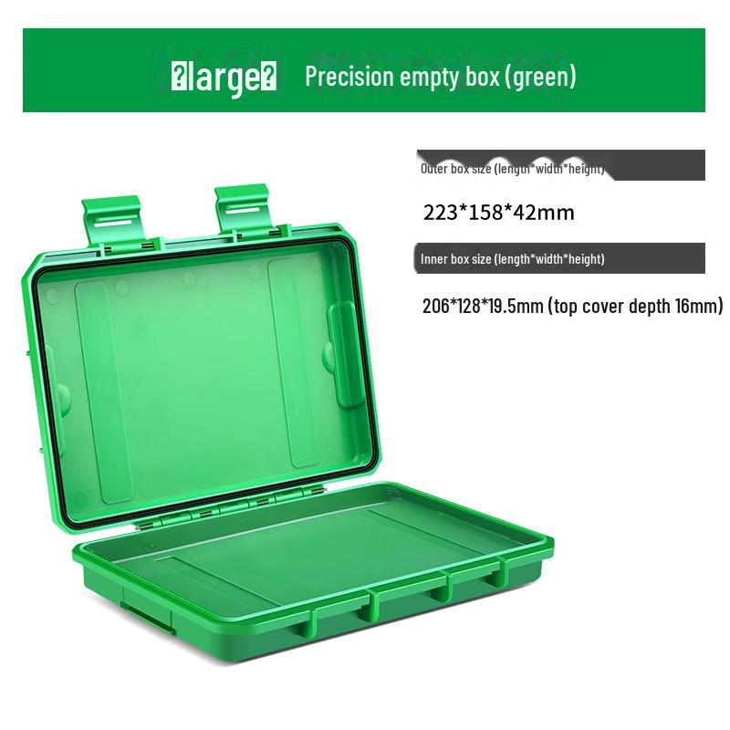 Förseglad Vattentät Verktygslåda för Små Precisionsinstrument