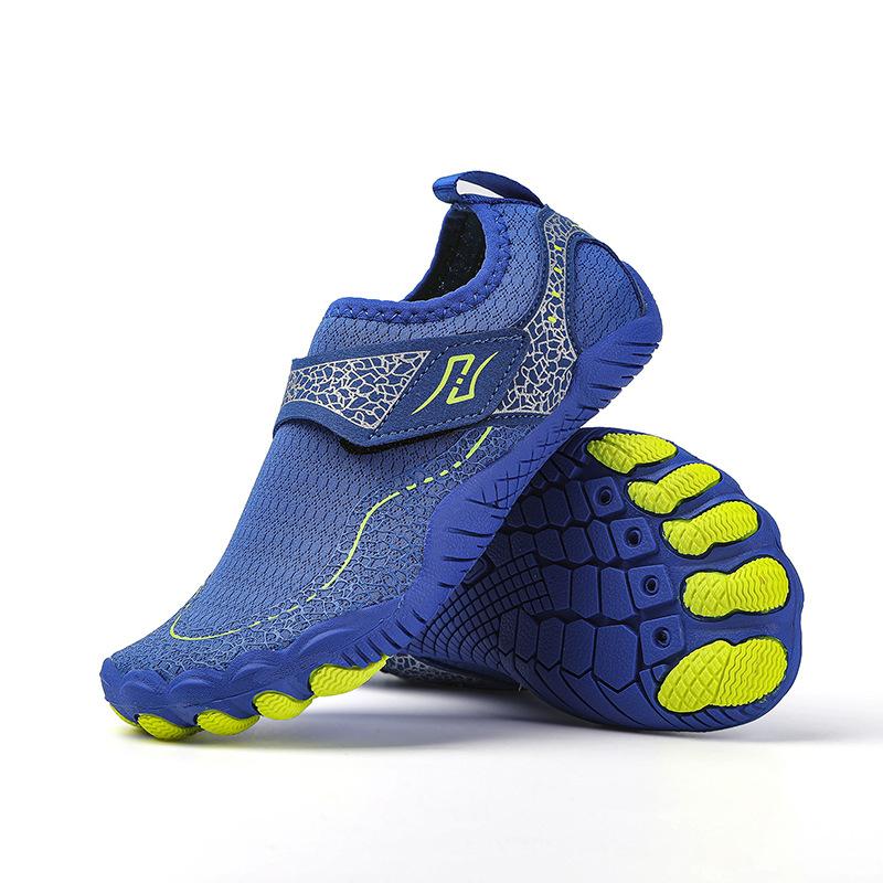 Outdoor beach shoes men's and women's quick-drying wading shoes parent-child non-slip sea-catching stream shoes children's barefoot snorkeling