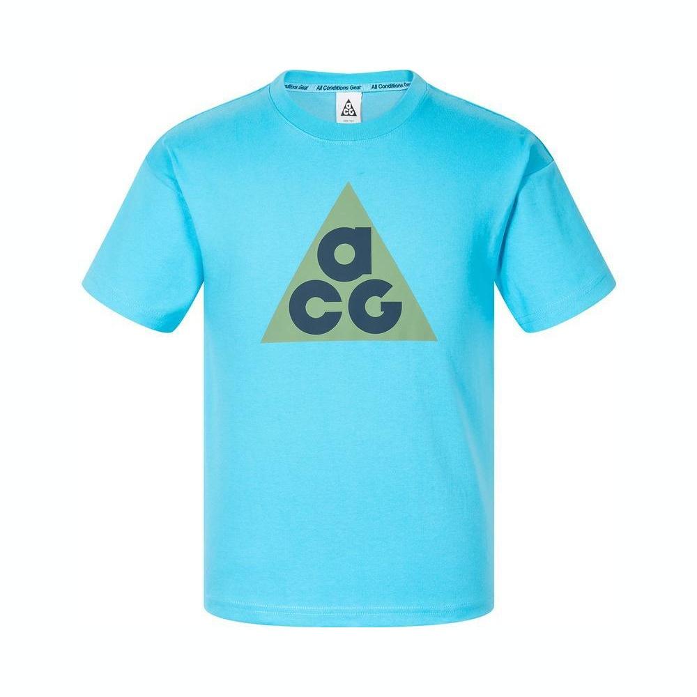 (GS) Nike ACG Dri-FIT Graphic T-shirt  Light Blue  Kids  FZ5116-416 M