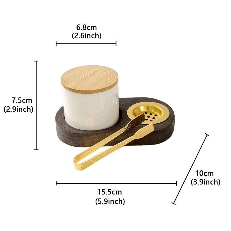 

Ceramic Incense Burner Home Decor Aromatherapy Gift Home Accessory Meditation Aromatherapy & Home Décor Spiritual Gift