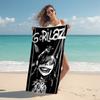 Proof Beach Towel with Gorillaz Band Pattern - Soft,absorbent,quick-drying,machine Washable - Perfect for Swimming,camping,bathing