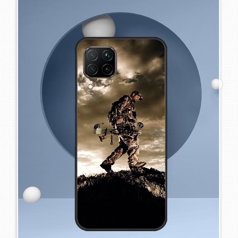 Hunting Animal and Fishing Man For Huawei Nova Y72 Y90 Y61 Y91 Y60 Y70 12s 12i 11i 8i 9 10 SE P20 P40 Lite P60 P30 Pro Case