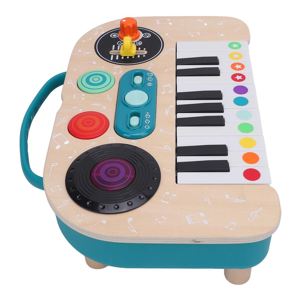 Baby Musical DJ Set Piano Multiple Sound Effects Educational Colorful DJ Mixer Musical Toy for Boys