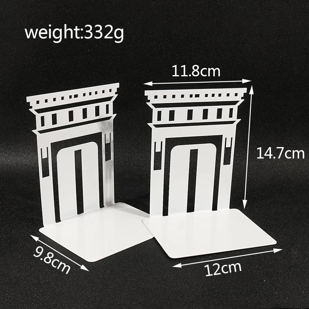Popular Building Exquisite Bookends Houses book Support Office Desk Decoration book Holder Retractable Creative Book Stand