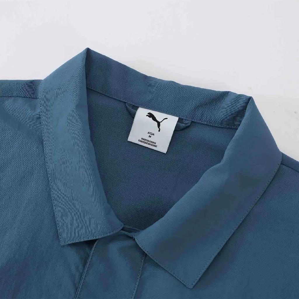 New PUMA ESS ELEVATEDStyle SS25 SE Jacket Men's Sea Blue 689284-58