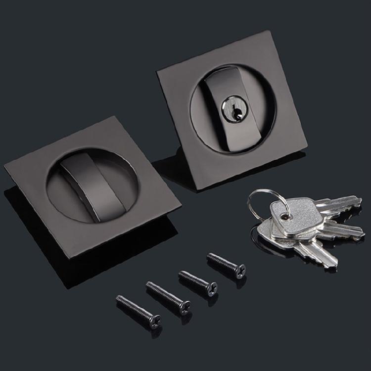 Invisible Recessed Door Lock for Sliding-Door Stainless Steel Privacy Door-Latch