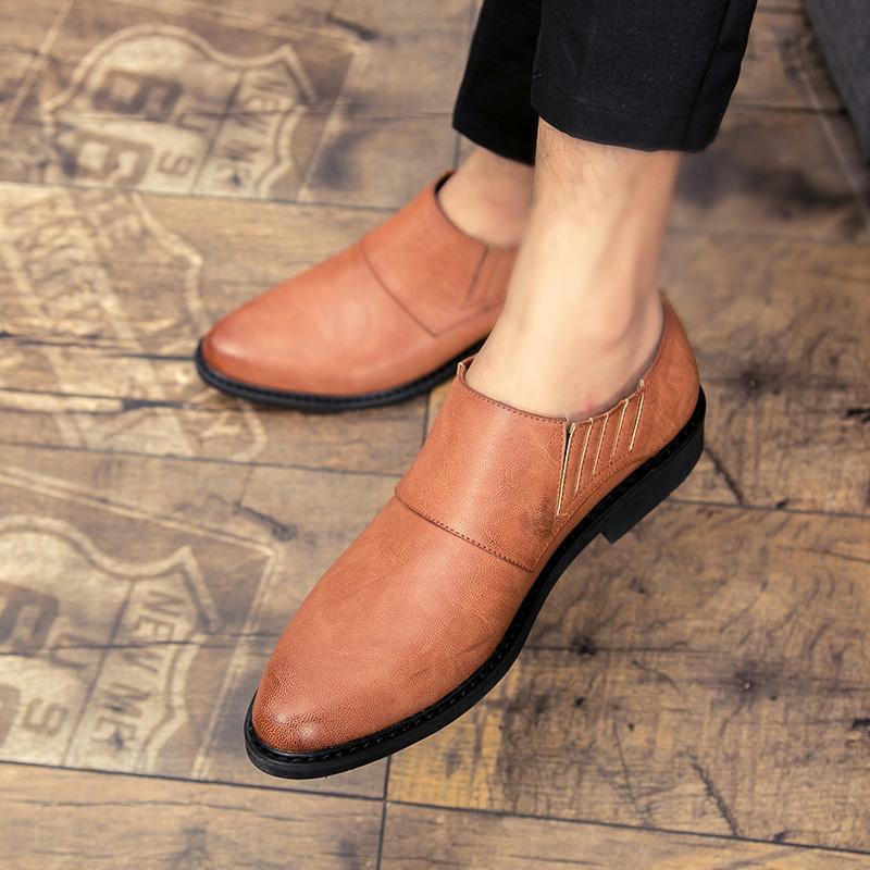 Man Shoes Leather Summer Autumn Loafers Breathable Male Flats Comfortable Moccasins Slip On Driving Footwear Chaussures Hommes 4