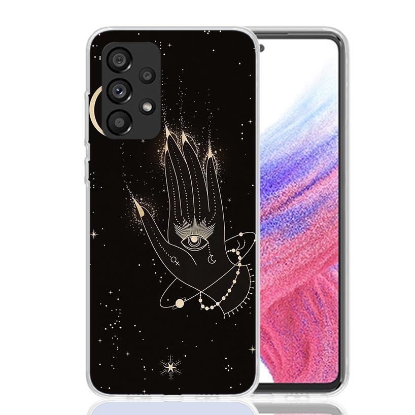 Witches Moon Tarot Mystery Totem Phone Case For Samsung Galaxy A13 A14 A15 A16 A53 A54 A55 A56 A33 A34 A35 A36 A23 A24 A25 A26 A