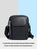 Men's Genuine Leather Crossbody Bag – High-End, Large Capacity, Creative Style
