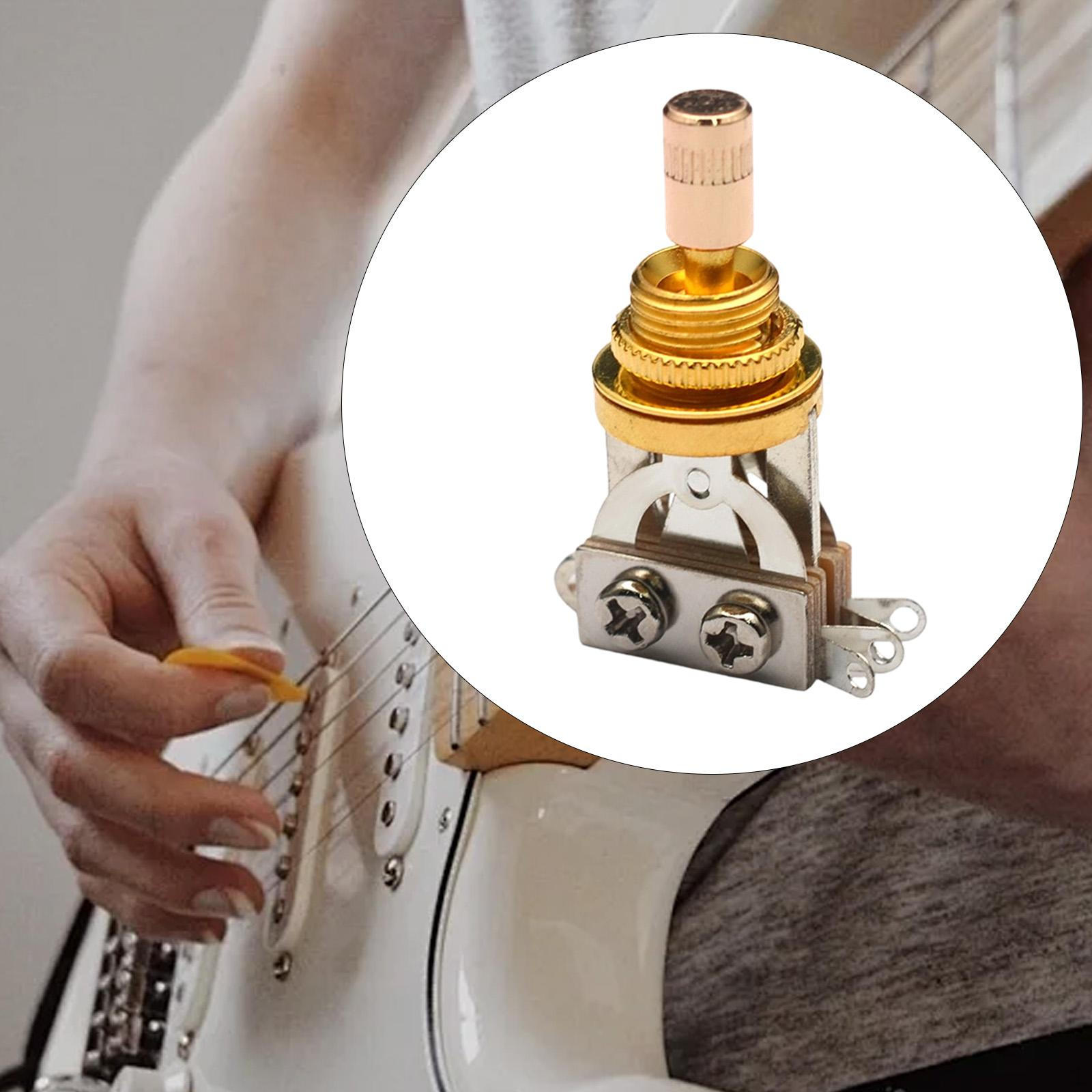 Electric Guitar 3 Way Toggle Switch Accessory Replace Pickup Selector for Adults