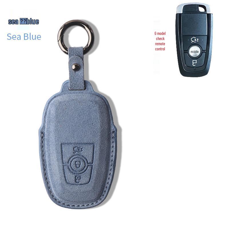 Ford Edge/Explorer 2023 Schlüsselhülle Herren Wildleder Auto Dekoration Tasche